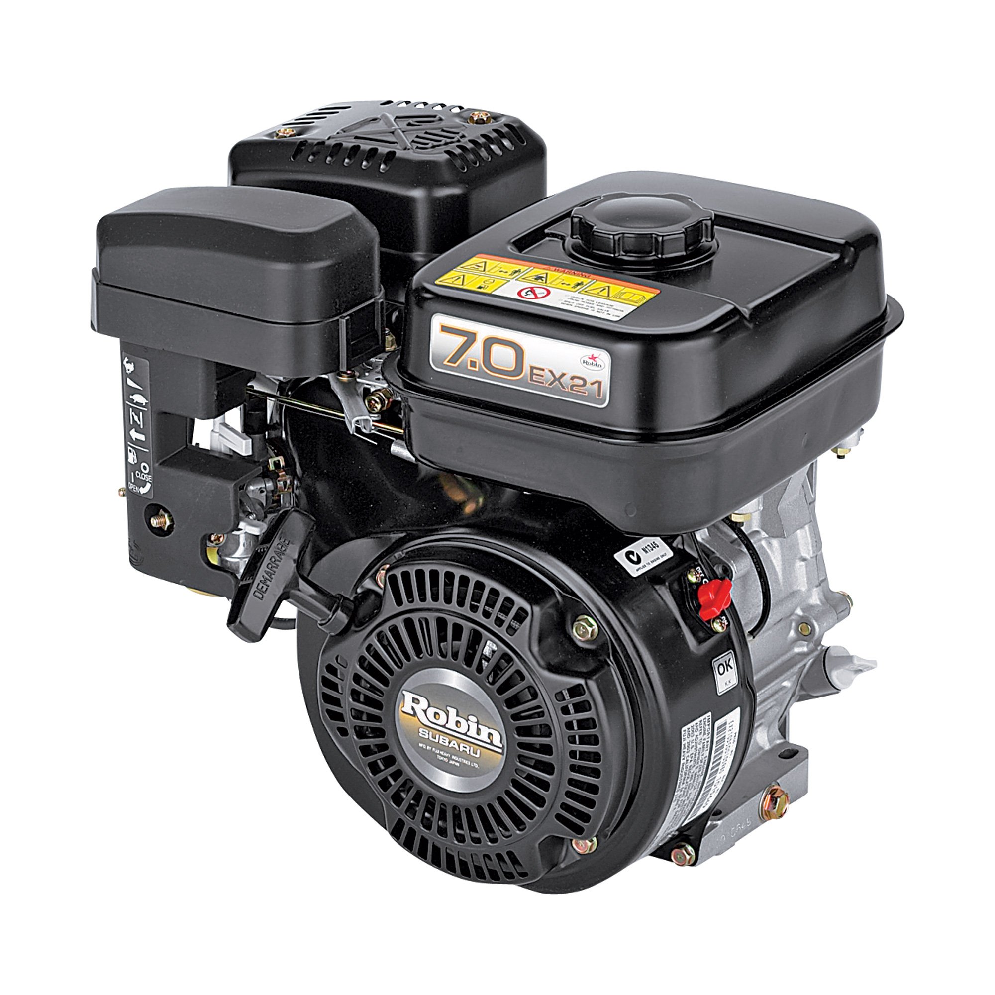 Robin Horizontal Engine — 7 HP, .75in. x 2.42in. Shaft, Model# EX210D50011